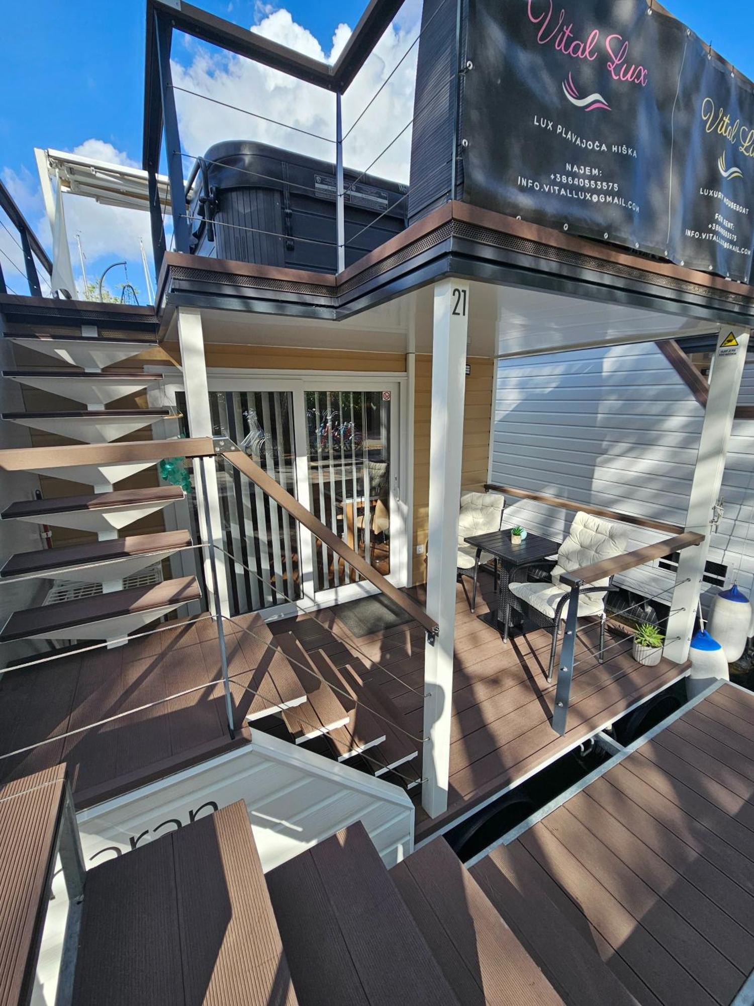 Floating Sea House - Vital Lux Portorož Zewnętrze zdjęcie
